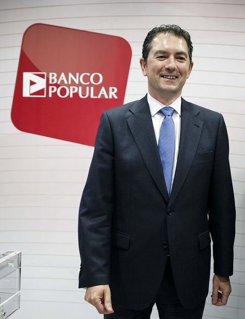 Foto: El consejero delegado del Banco Popular, Francisco Gómez,