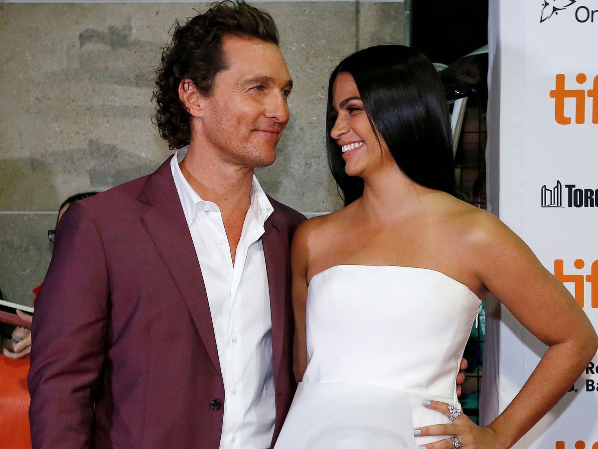 Foto: Matthew McConaughey y Camila Alves en el Festival de Cine de Toronto. (Reuters/Mario Anzouni)