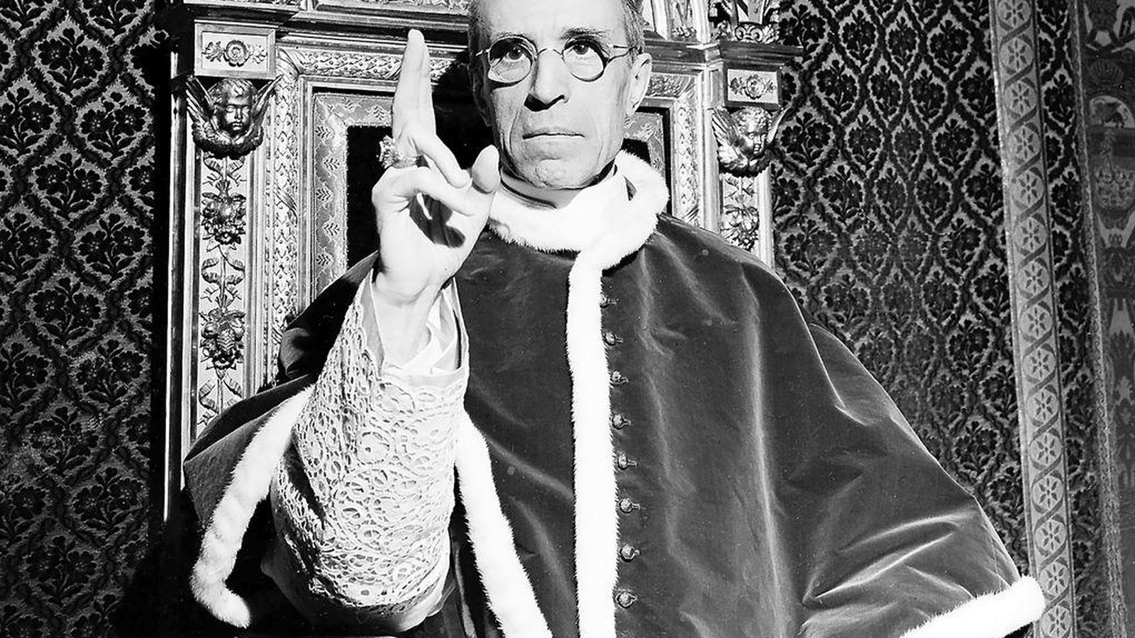 Foto: Pío XII fotografiado en 1945. 