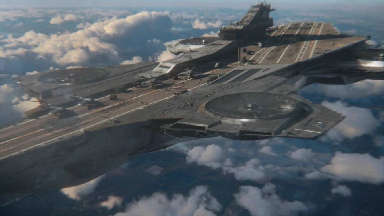 Foto: El portaaviones del Pentágono no tiene nada que ver con el SHIELD (Marvel)