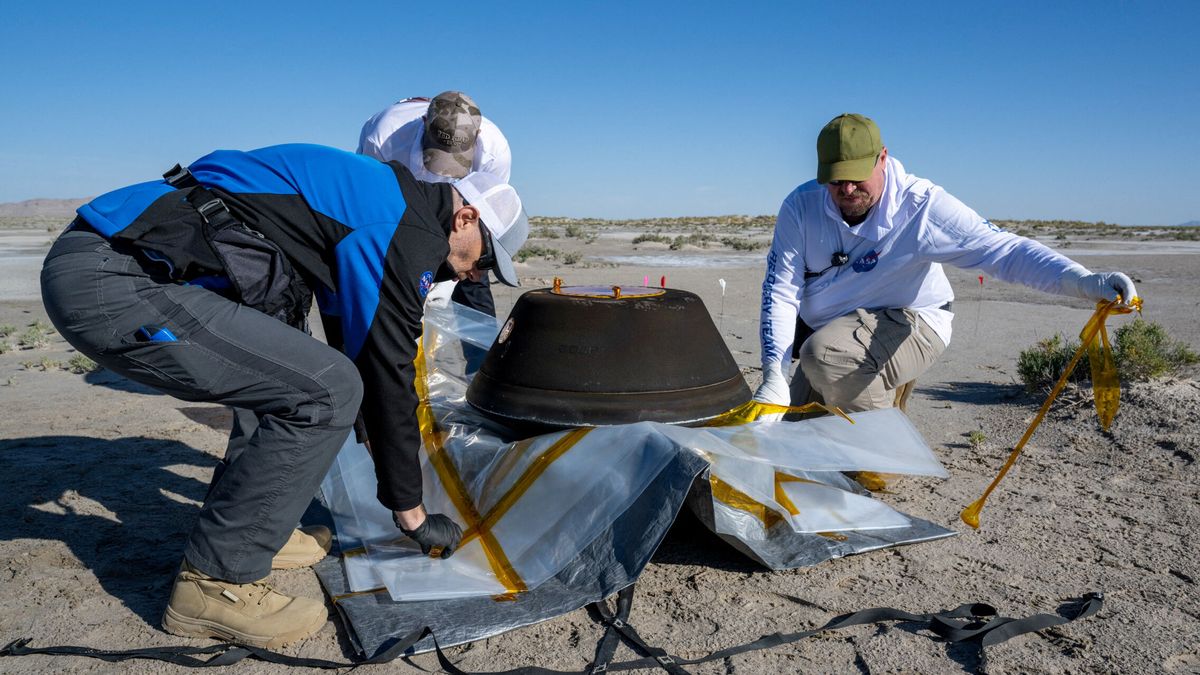 La NASA halla los "componentes clave de la vida" en los restos del asteroide Bennu