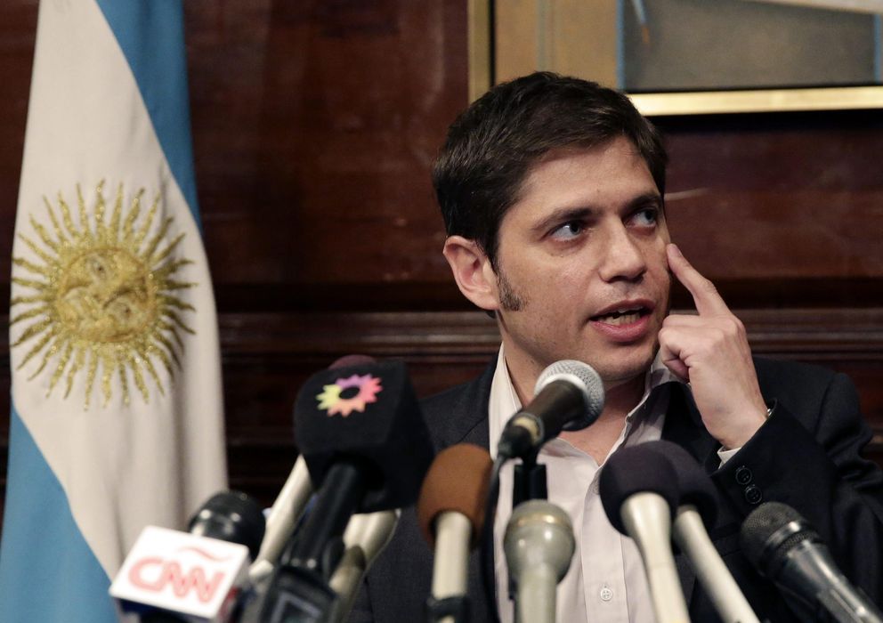 Foto:  El ministro de Economía argentino, Axel Kicillof