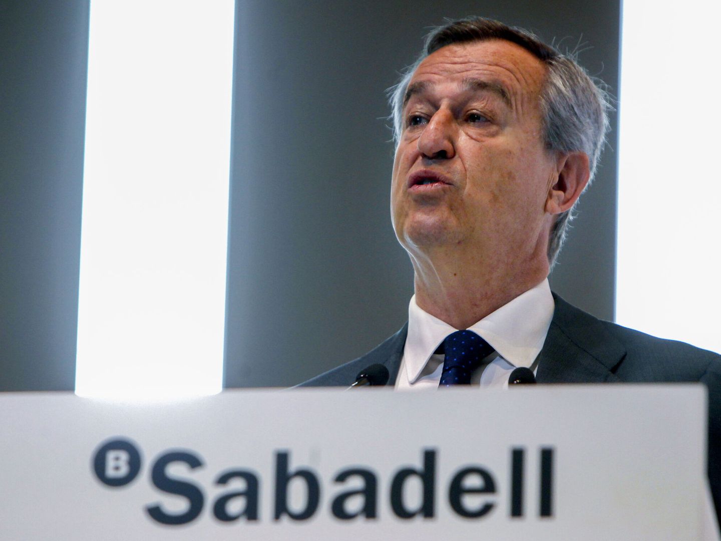 El consejero delegado del Banco Sabadell, César Gonzalez-Bueno. (EFE/Morell) 