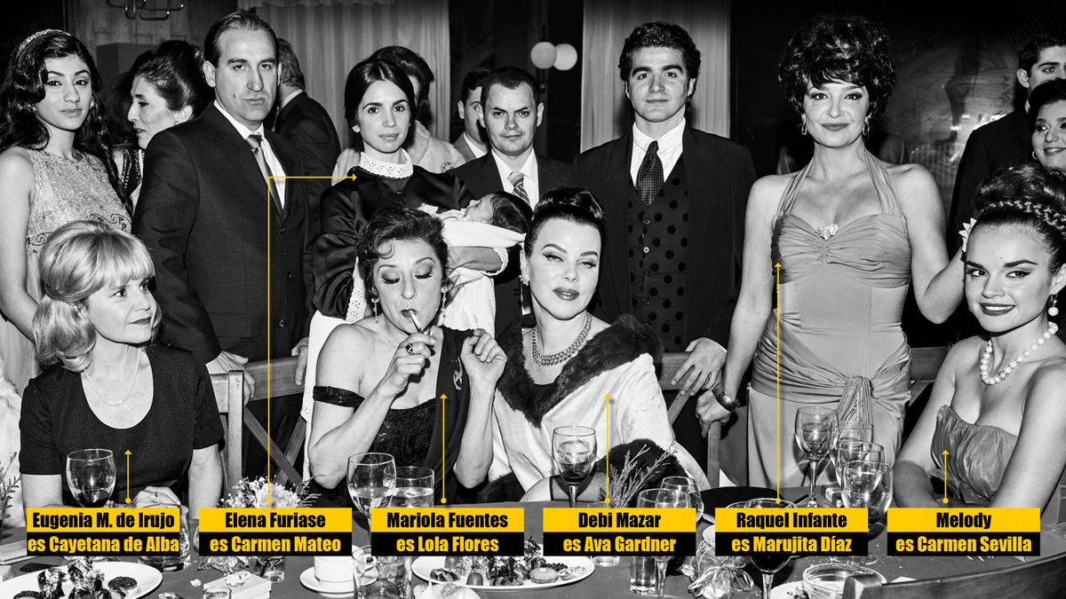 Llega 'Arde Madrid' de Paco León: quién es quién en la corte madrileña de Ava Gardner