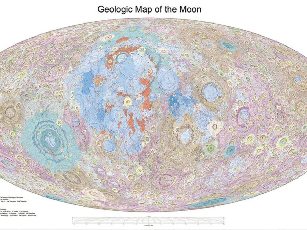 Foto: Así es el atlas HD de la Luna elaborado por investigadores chinos (Nature/CAS)