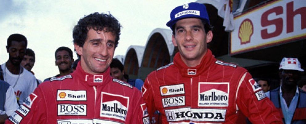 Foto: Ayrton Senna-Alain Prost: el mayor choque de trenes de la historia de la F1 (I)