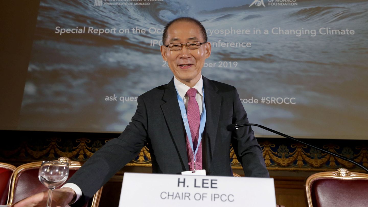 El presidente del IPCC, Hoesung Lee. (EFE)