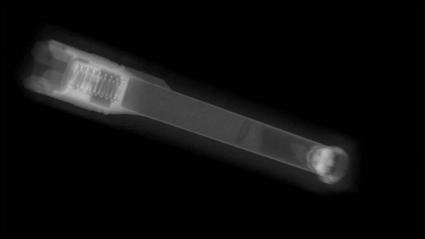 Una tomografía 3D del tubo (JPL)