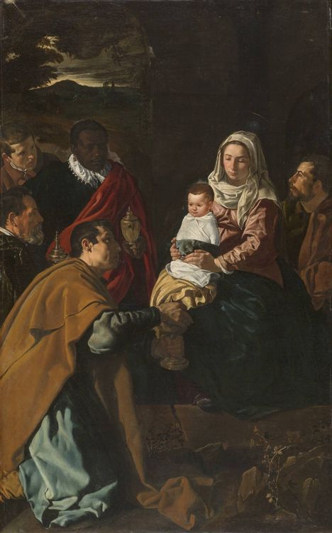 'La adoración de los magos'. Diego Velázquez. 1619. Museo del Prado.