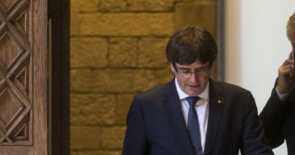 Foto: El presidente catalán, Carles Puigdemont. (EFE)