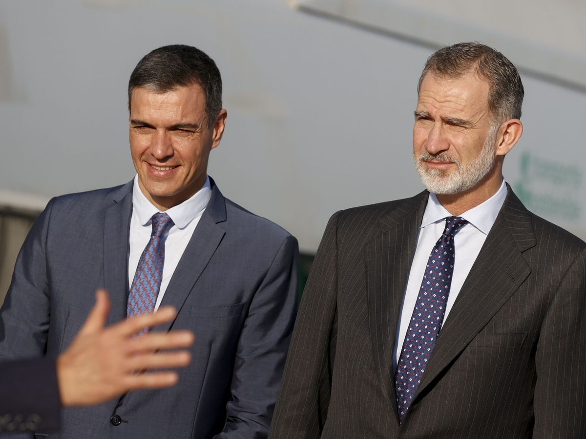 Foto: Felipe VI y el presidente del Gobierno, Pedro Sánchez. (EFE/Javier Lizón)