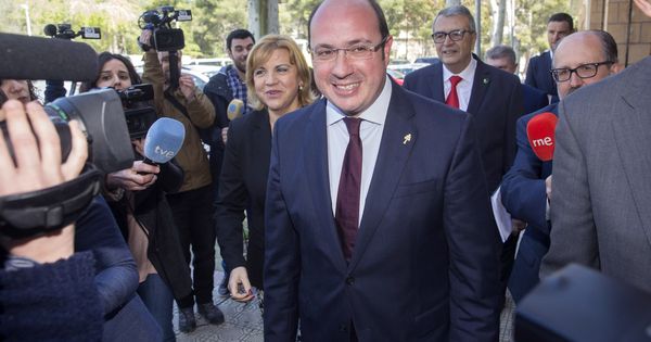 Foto: El presidente de la Región de Murcia Pedro Antonio Sánchez . (EFE)