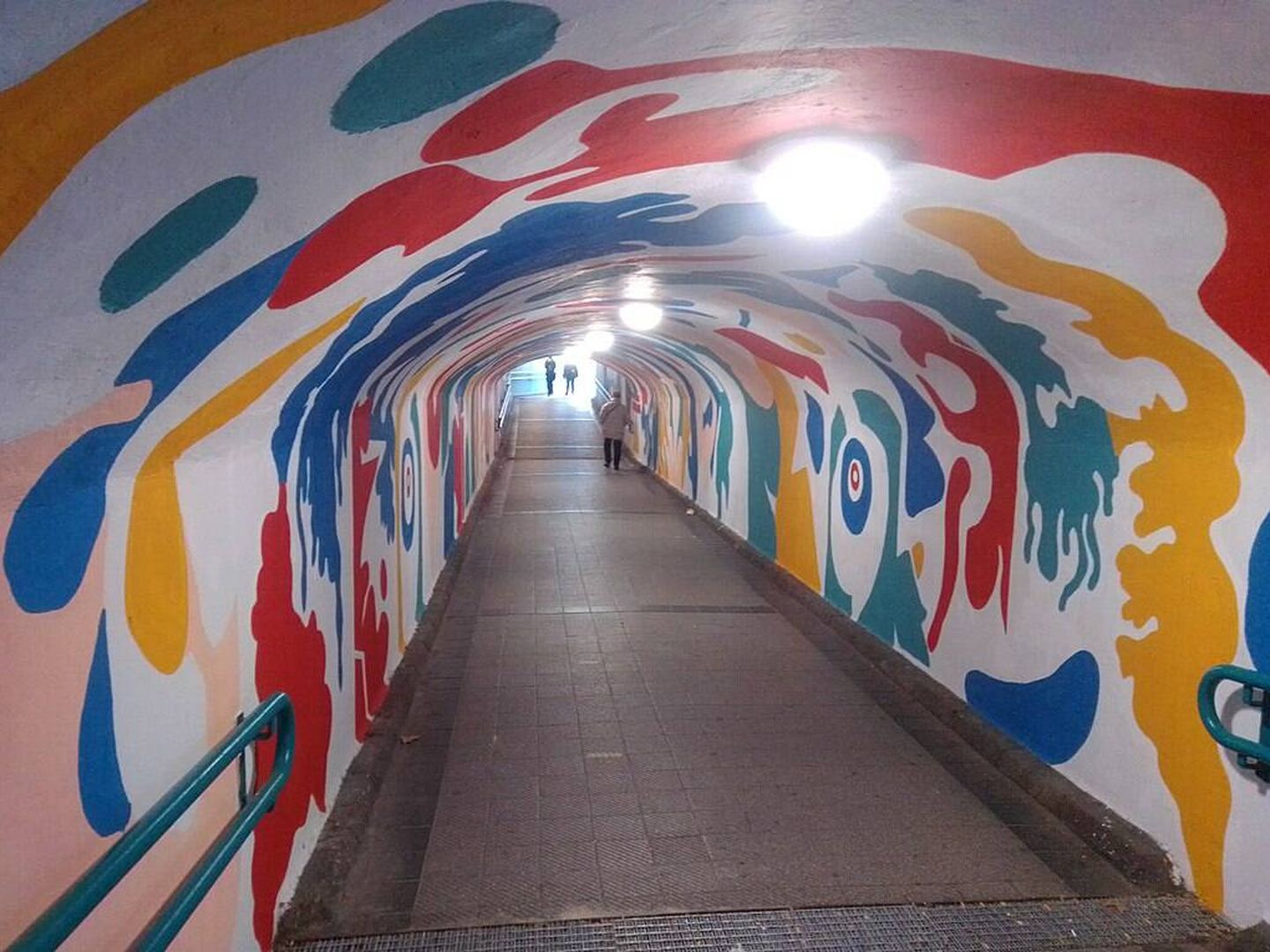 El Túnel de las Delicias de Valladolid a comienzos de 2020. (Wikiwand)
