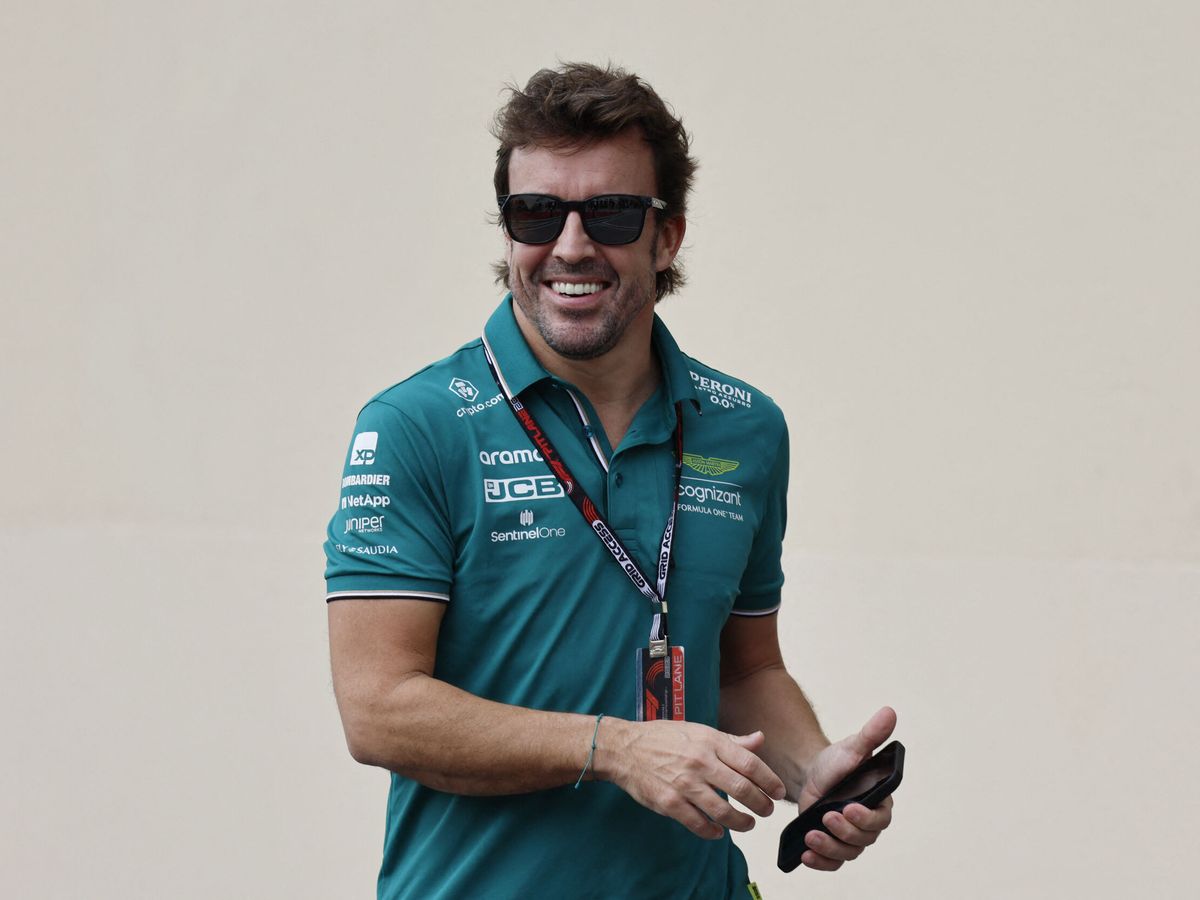 Foto: Fernando Alonso, en el GP de Abu Dabi de 2023. (Reuters/Hamad I Mohammed)