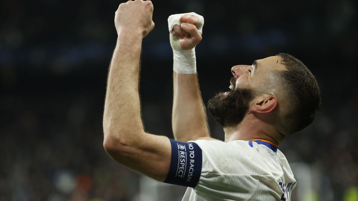 Histórica victoria del Real Madrid: tres goles de Benzema echan al PSG (3-1)