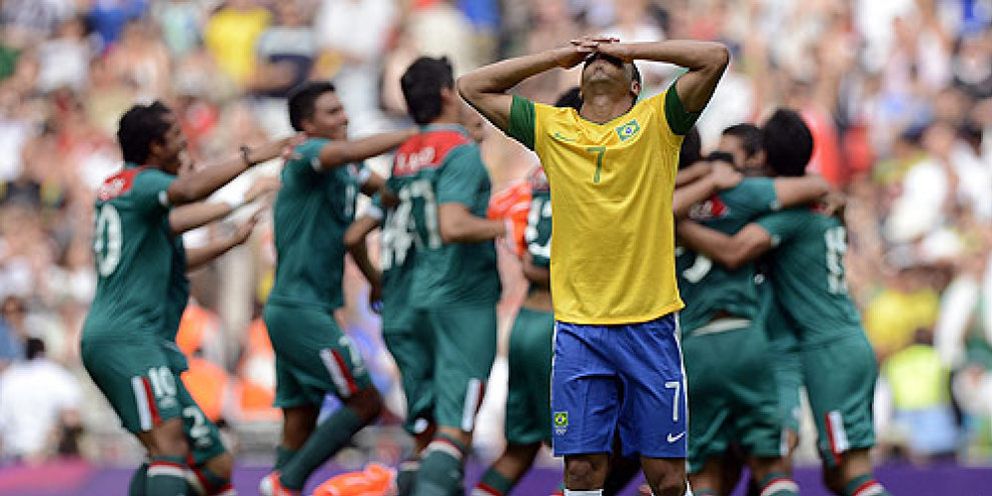 Foto: México da la sorpresa y deja a Brasil si el oro en fútbol