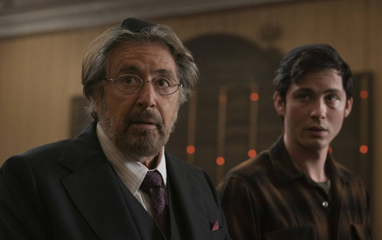 Al Pacino y Logan Lerman encabezan el reparto de 'Hunters'. (Amazon Studios)