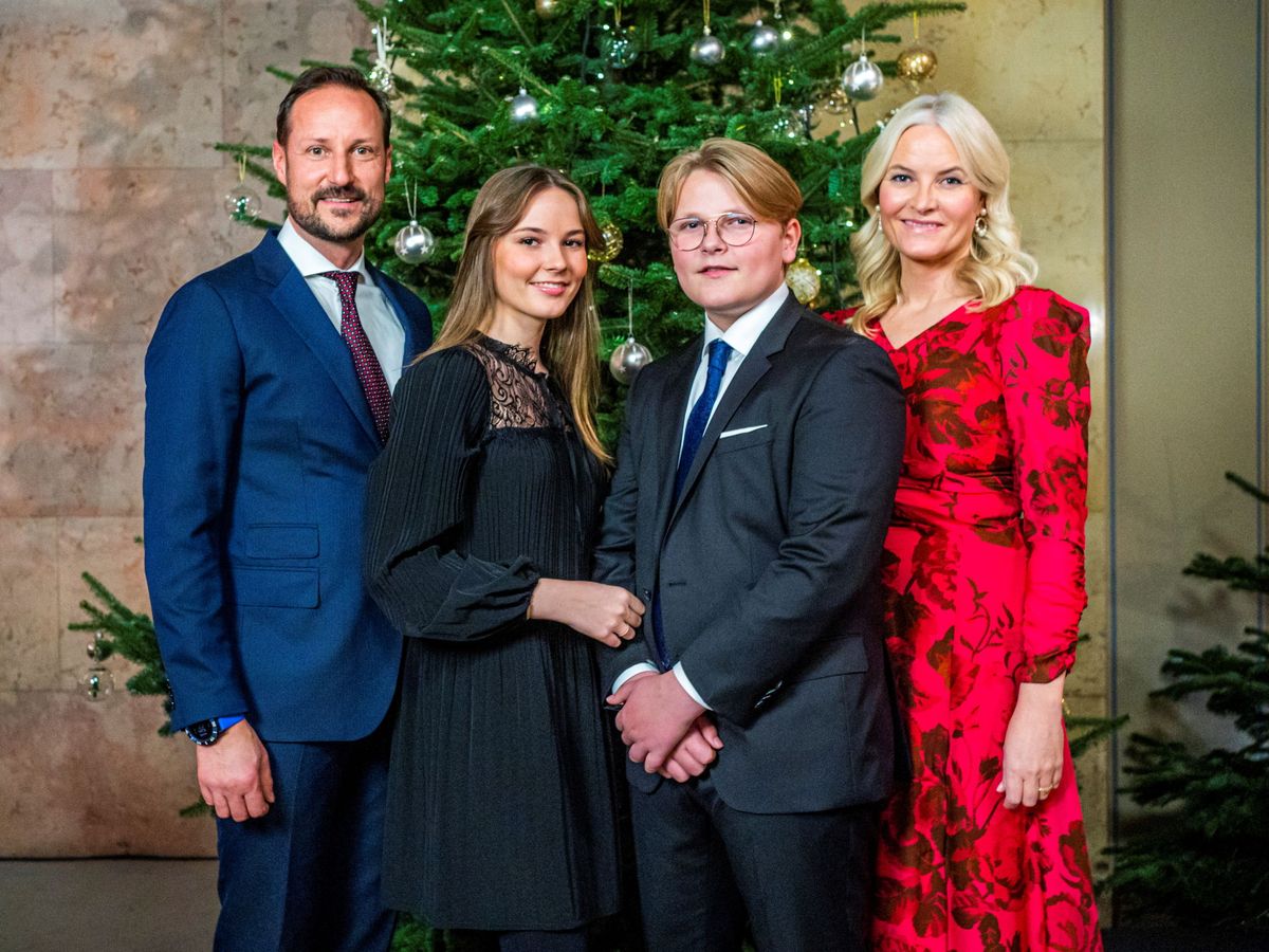 Foto: La felicitación de Haakon y Mette-Marit. (Reuters)