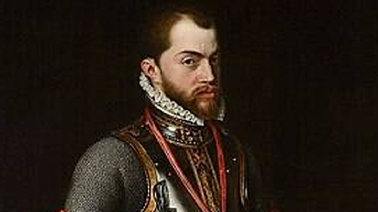 Retrato de Felipe II realizado por Antonio Moro en 1557. (Archivo/Museo del Prado)