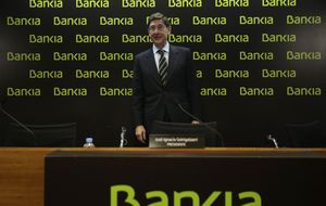 La oleada vendedora sitúa Bankia bajo el precio de venta del FROB