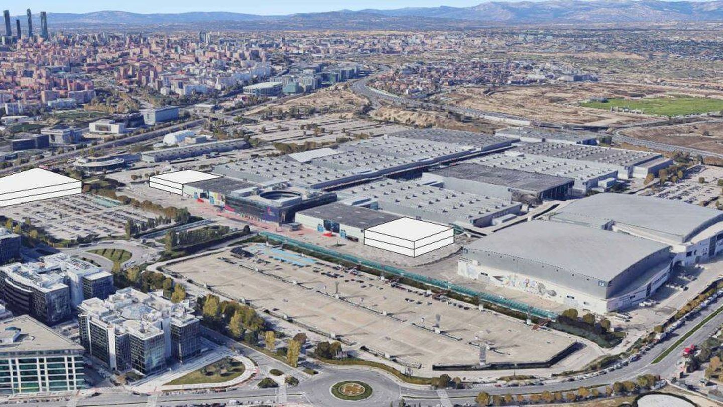 Propuesta de Ifema para ampliar sus instalaciones en Campo de las Naciones. (Ayuntamiento de Madrid)