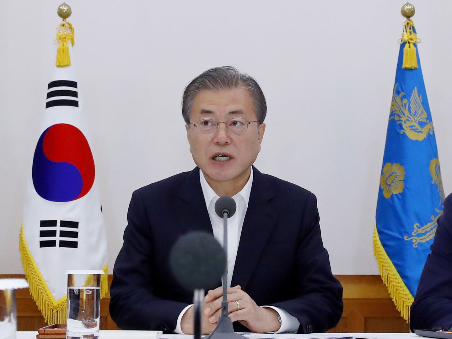 Moon Jae-in, presidente de Corea del Sur. (Reuters)
