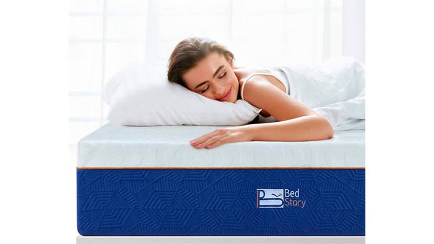 BedStory colchón viscoelástico con esencia de lavanda