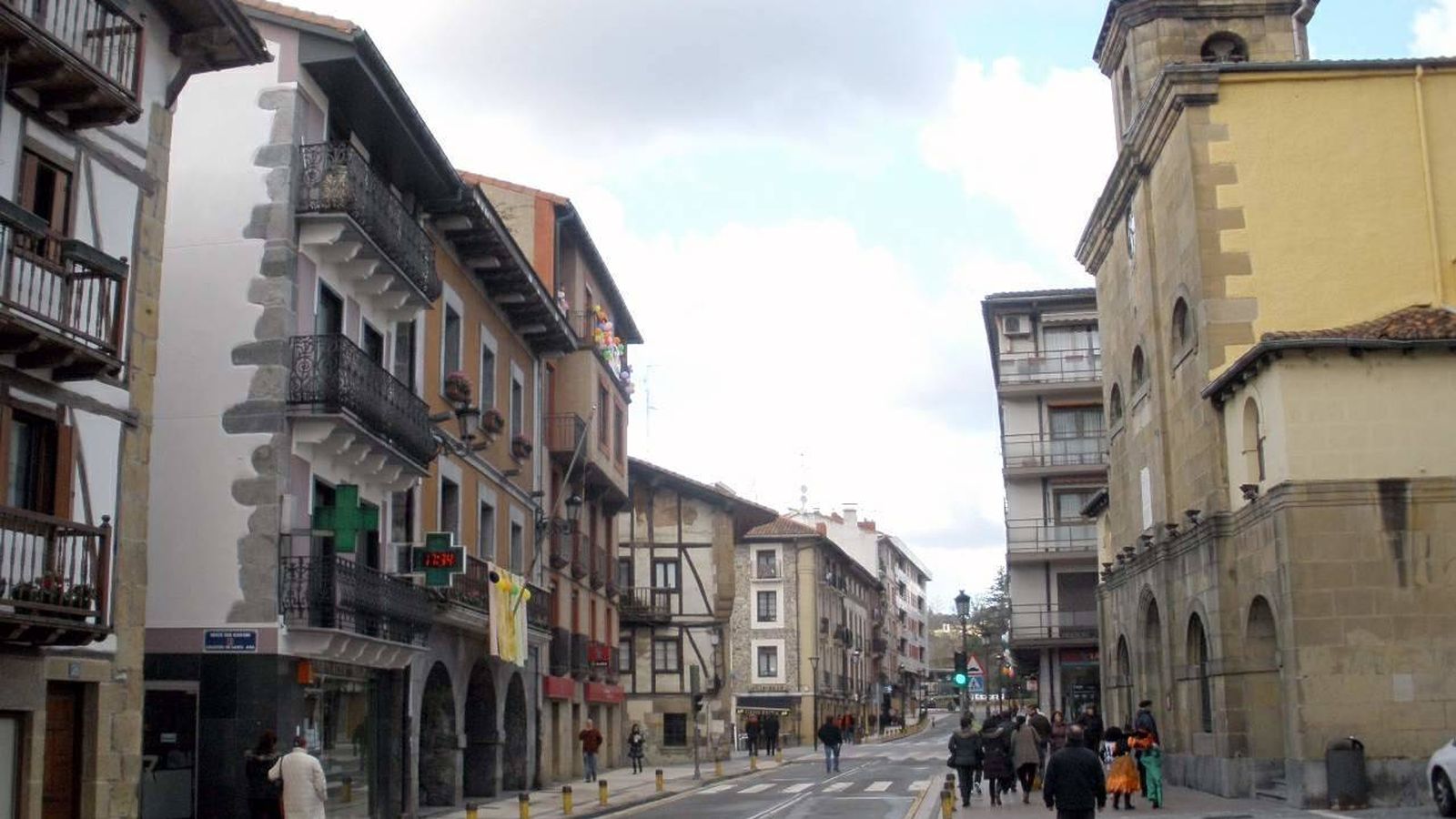 Foto: Una de las calles de Lasarte. (Foto: Zarateman. Wikipedia)