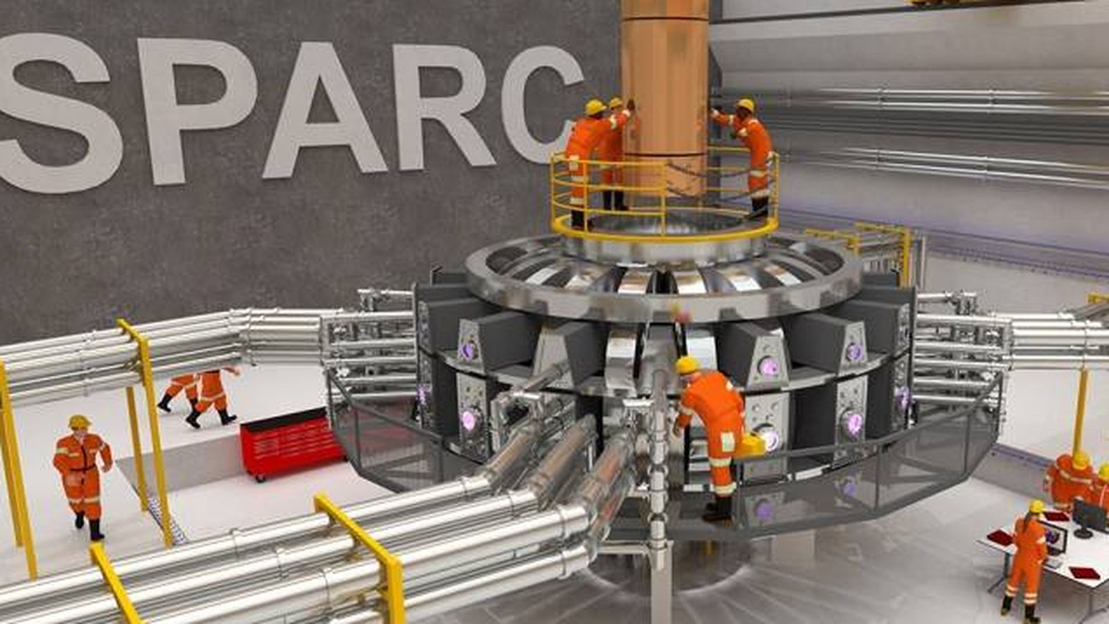 Foto: Prototipo del reactor que construirá este grupo de científicos