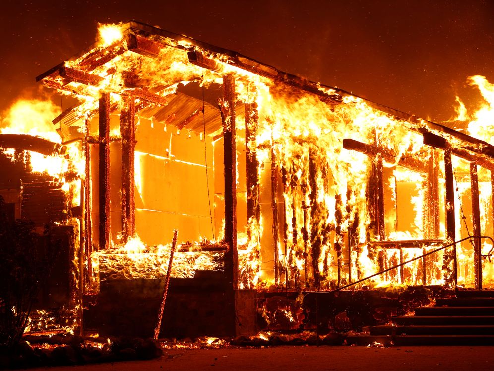 Foto: Las llamas devoran California, Estados Unidos.(EFE)