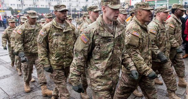 Foto: Soldados estadounidenses desplegados en Polonia, el pasado 5 de febrero