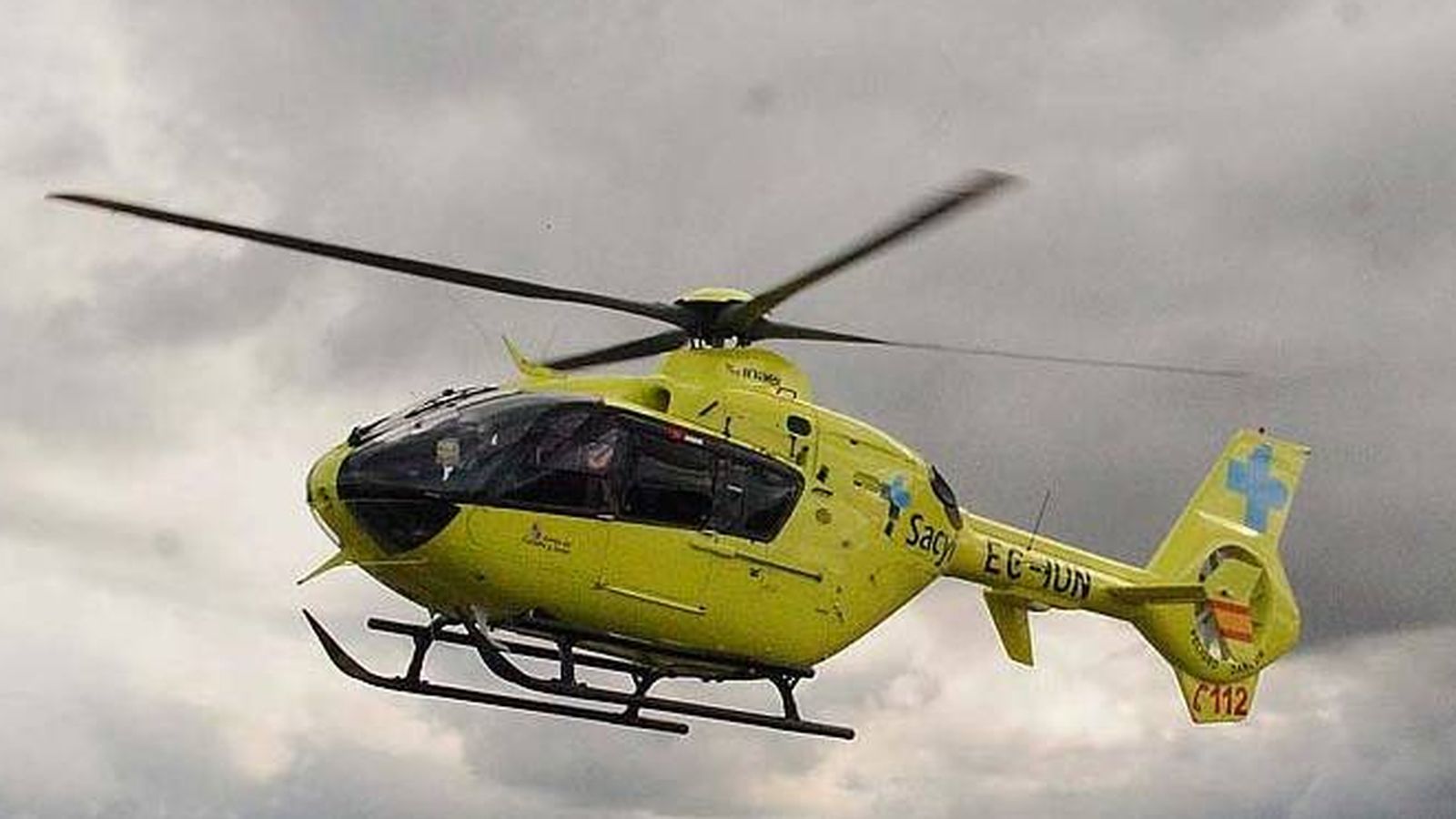 Foto: Helicóptero del Servicio de Emergencias 112 de Castilla y León (112 Castilla y León)