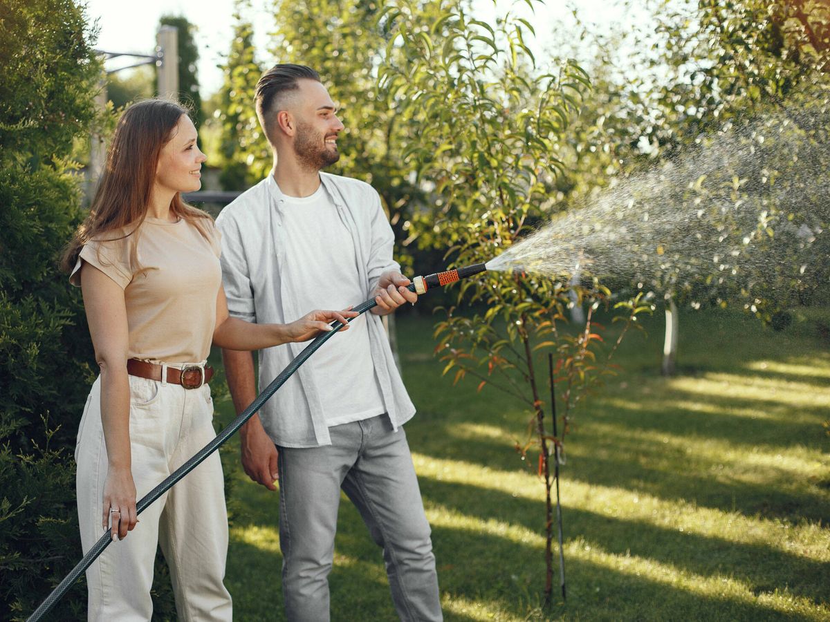 Tips para cambiar la manguera del jardín e instalar riegos automáticos para  el verano