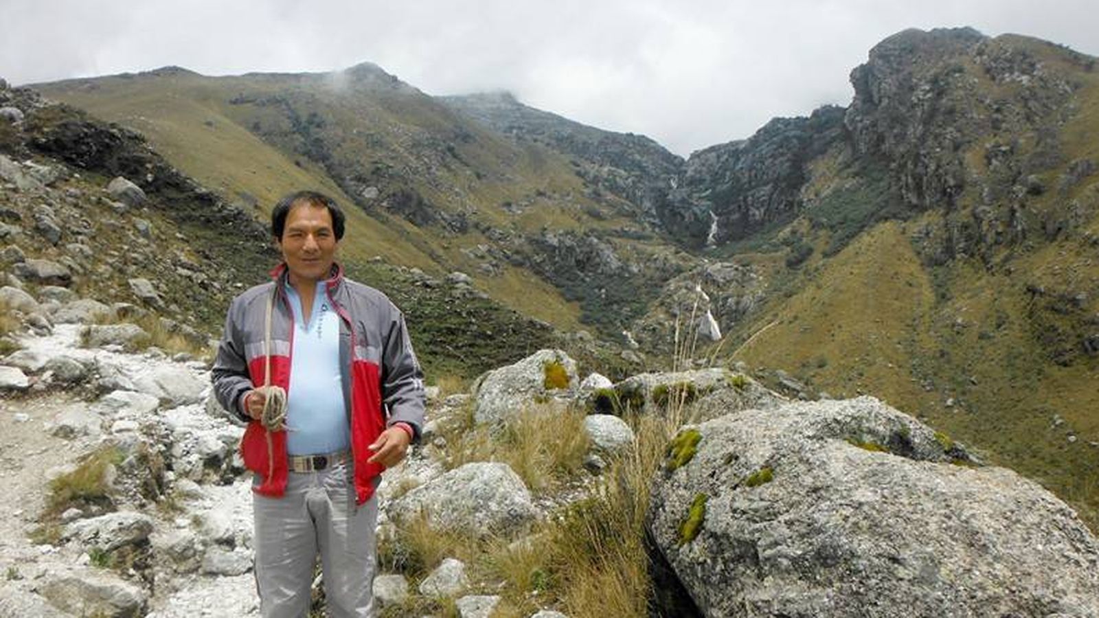 Foto: Saúl Luciano Lliuya, el campesino peruano que ha llevado a juicio a RWE por contribuir al calentamiento que amenaza con derretir un glaciar andino (Fuente: Germanwatch)
