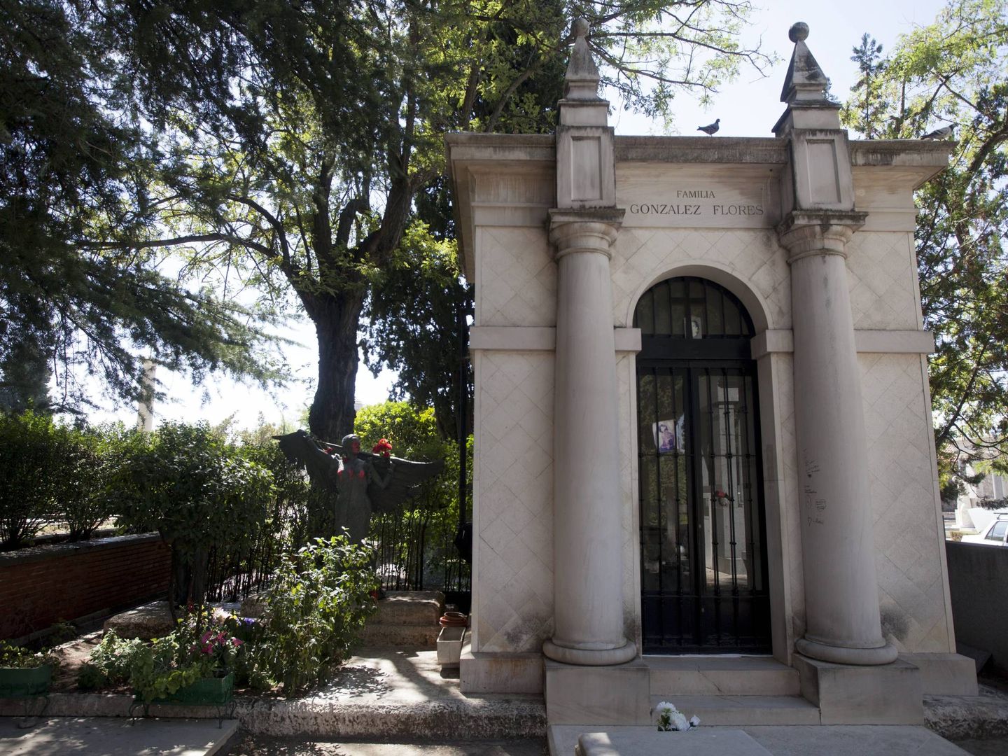 Mausoleo de Lola y Antonio Flores. (Cordon Press)