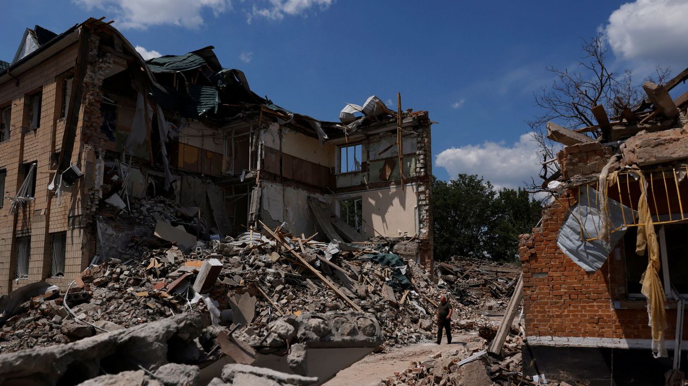 Foto: Edificios destruidos en Mykolaiv. (Reuters/ Edgar Su)