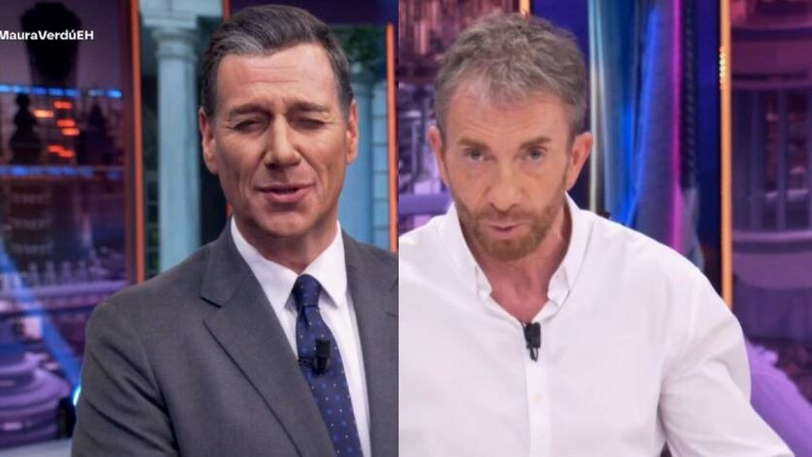 Pablo Motos le saca "tarjeta amarilla" a Carlos Latre por pasarse de la raya con Pedro Sánchez en 'El hormiguero'
