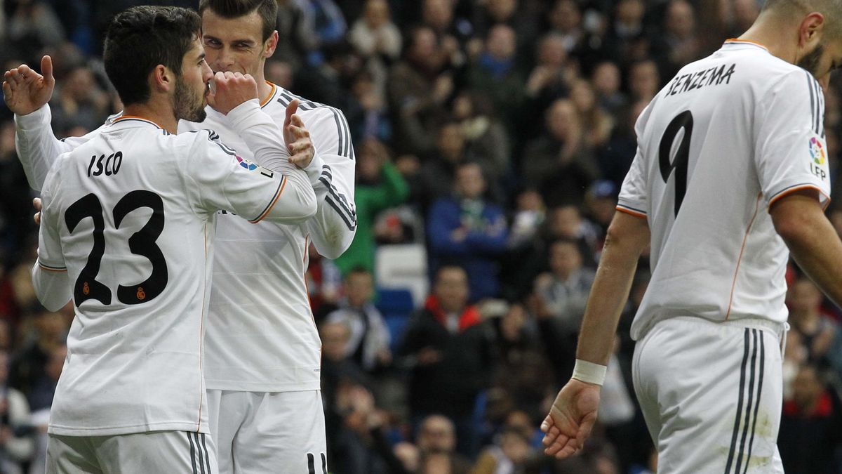 Isco, Bale y Varane se suben a la ola ganadora del nuevo líder de la Liga española