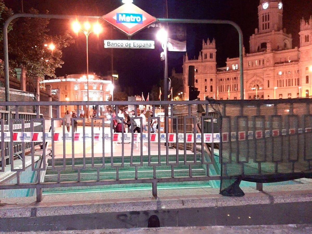 Foto: La entrada que usa el ratón Pérez ha sido reformada (Metro de Madrid)