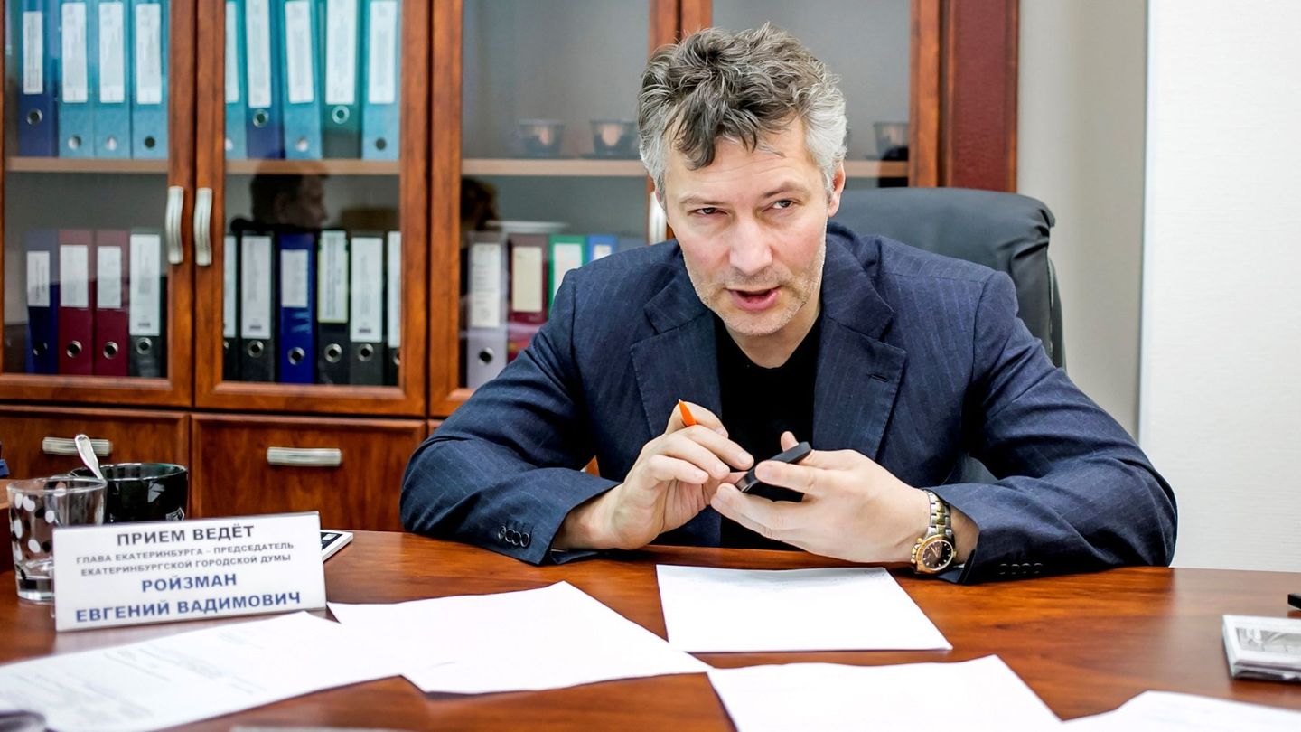 Yevgueni Roizman, en 2018. (EFE/Ayuntamiento Yekaterimburgo)