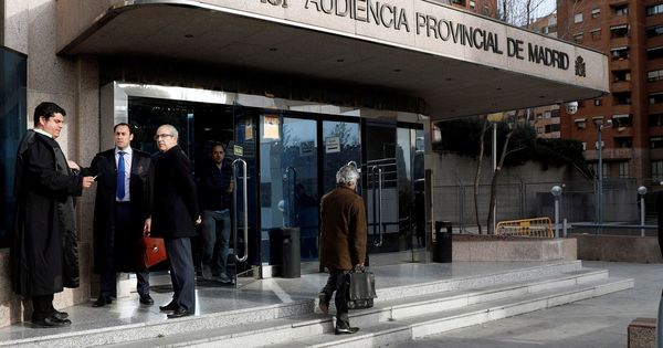Foto: Entrada de la Audiencia Provincial de Madrid (Efe)