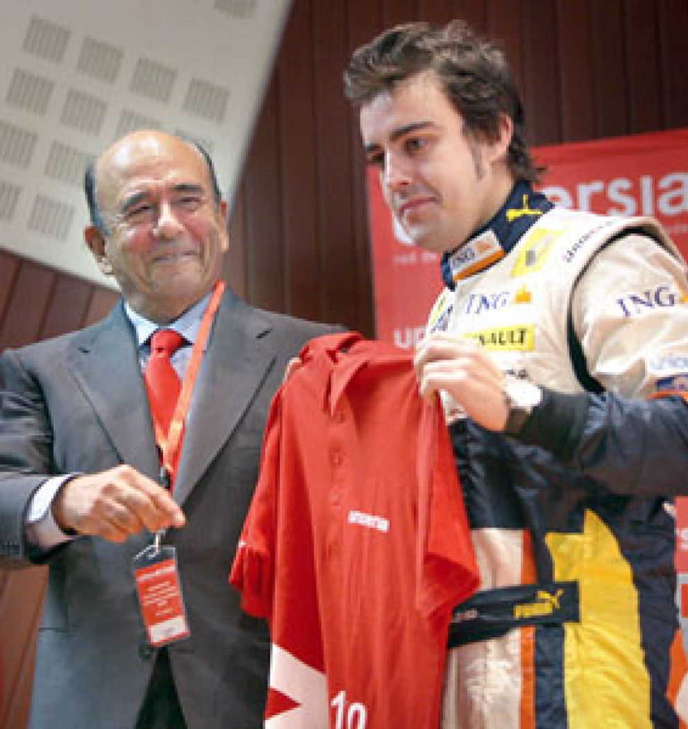 Foto: Alonso y Banco Santander son incompatibles en Monza