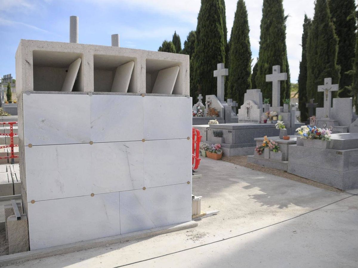 Foto: Columbario que construye el Ayuntamiento de Boadilla para albergar los restos de niños no nacidos y neonatos de hasta tres meses. (EC)