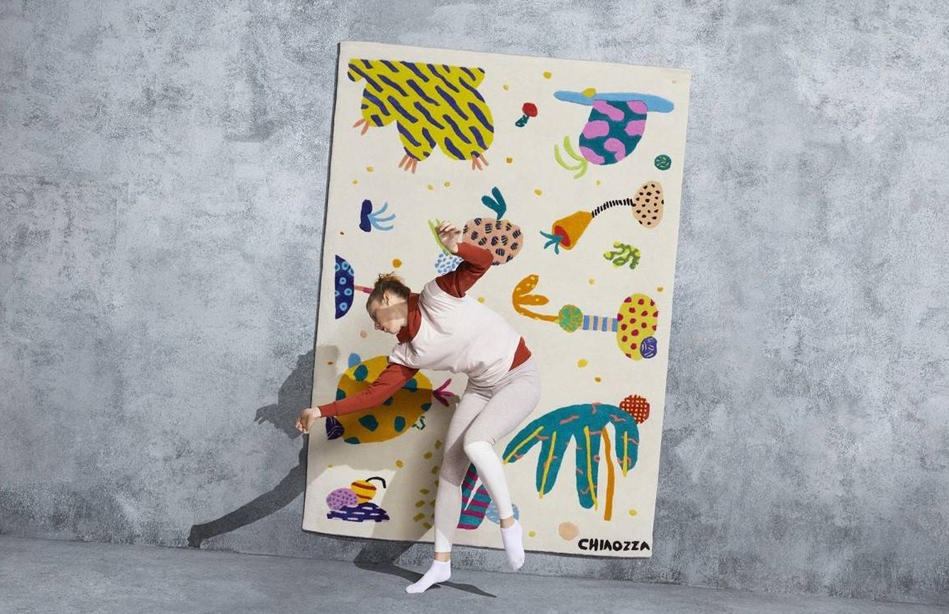 Ikea Art Event 2019, alfombra de pelo corto, 299 €.