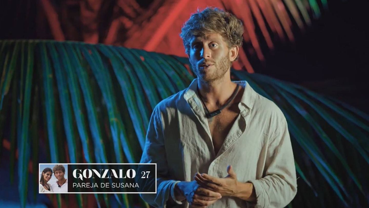 Gonzalo Montoya, participante de 'La isla de las tentaciones'. (Captura de Mediaset)