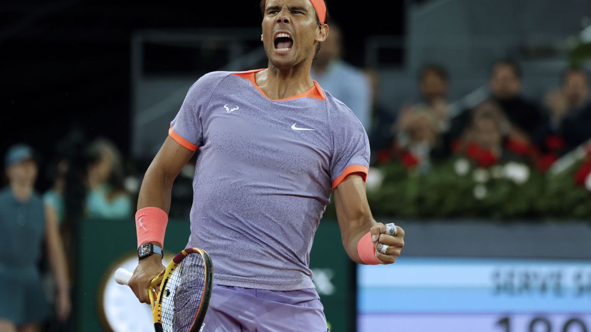 Resultado, resumen y ganador del Rafa Nadal - Álex De Miñaur hoy, en directo | Partido de tenis en el Mutua Madrid Open 2024