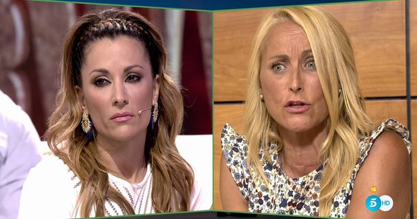 Foto: Nagore insulta a Alba Carrillo ante Lucía Pariente. (Mediaset España)