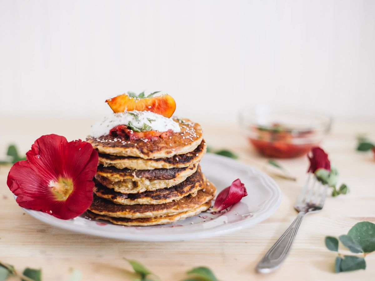 Foto: Cereal pancakes para desayunar. (None Other para Unsplash)