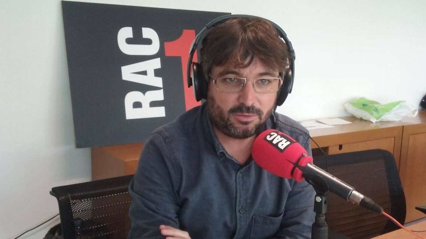 Jordi Évole, en 'El món a RAC1'. (CCMA).
