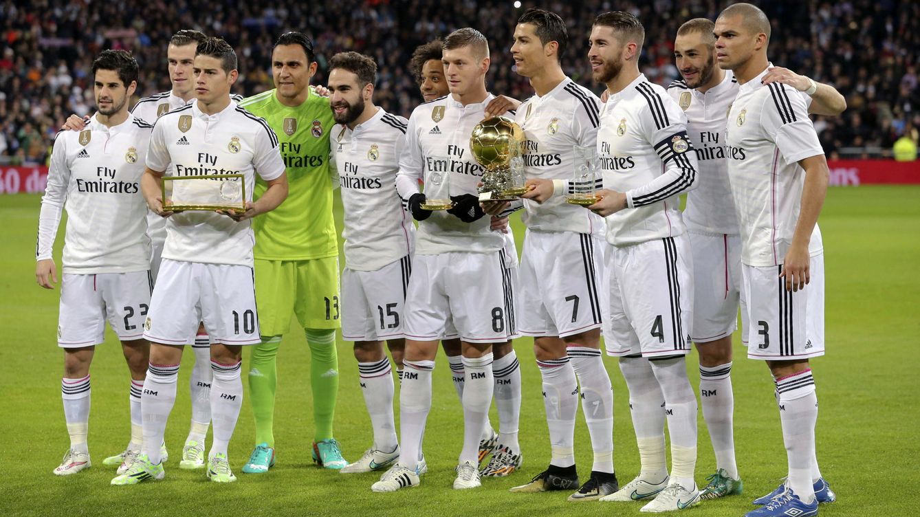 Foto: Los jugadores del Real Madrid (EFE)